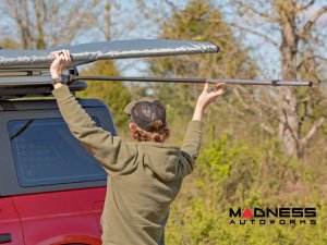 Ford Bronco Roof Rack Awning - Retractable - 6'6" x 9'8" Ford Bronco Roof Rack Awning - Retractable - 6'6" x 9'8"